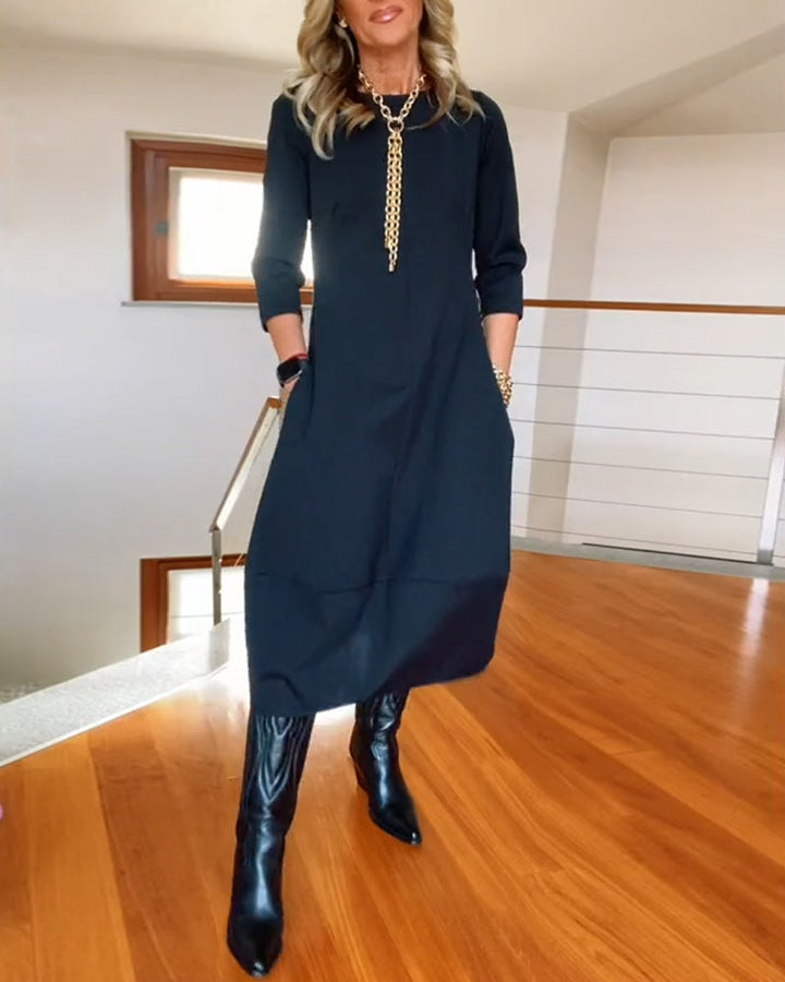 Sophy™ - Elegant Dress With Handmade Details
