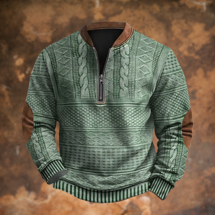 Jilian™- Vintage Zip-up Sweatshirt For Men