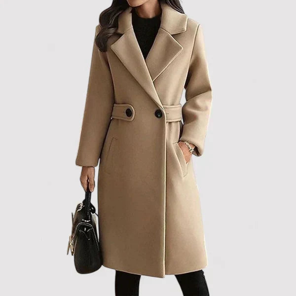 Talia™- The Belted Elegance Coat