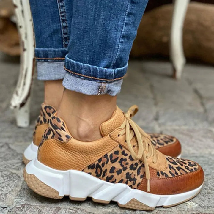 Crissa™- Comfortable Leopard Sneakers