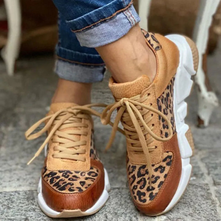 Crissa™- Comfortable Leopard Sneakers