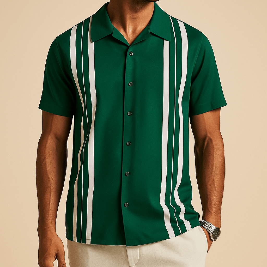 Harrison™- Striped Polo Shirt