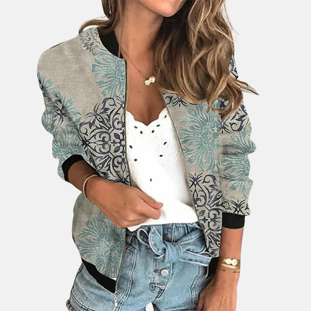 Blair™ - Women's Retro Bomber Jacket