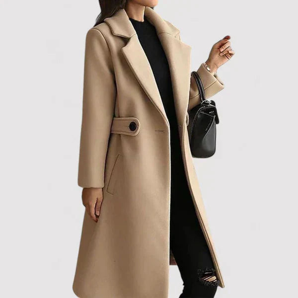 Talia™- The Belted Elegance Coat