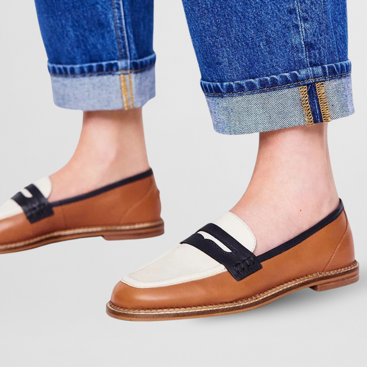 Lora™- Orthopedic Leather Loafers