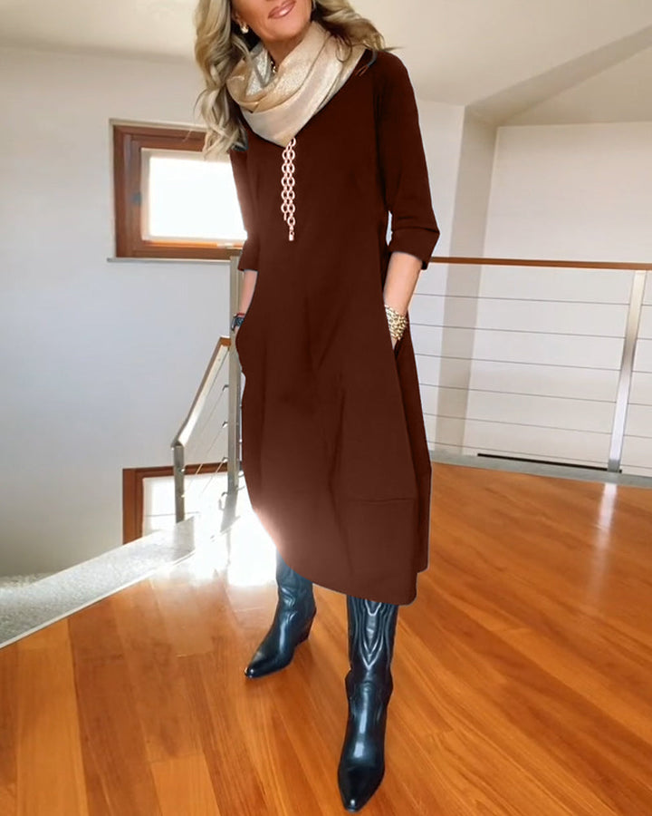 Sophy™ - Elegant Dress With Handmade Details