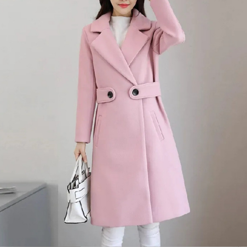 Talia™- The Belted Elegance Coat