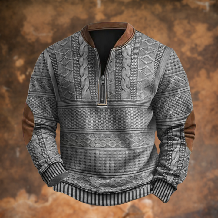 Jilian™- Vintage Zip-up Sweatshirt For Men