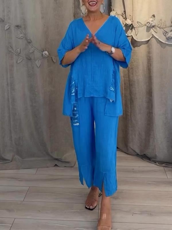 Bianca™- Elegant Two Piece Summer Set