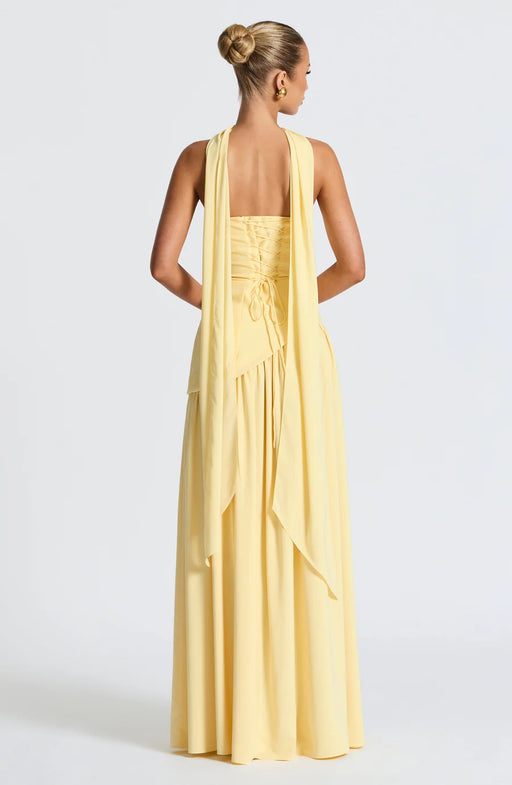 Zora™- Yellow Maxi Dress