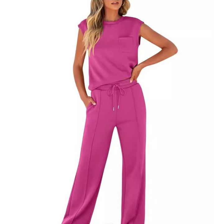 Kaiya™- Casual Summer Soft Lounge Co-Ord