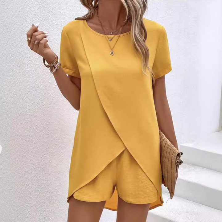 Amalia™- Elegant Summer Co-ord Lounge Set