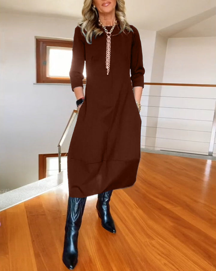 Sophy™ - Elegant Dress With Handmade Details