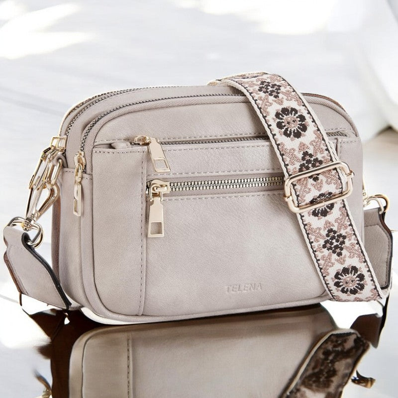 Camilla™- Refined Leather Shoulder Bag