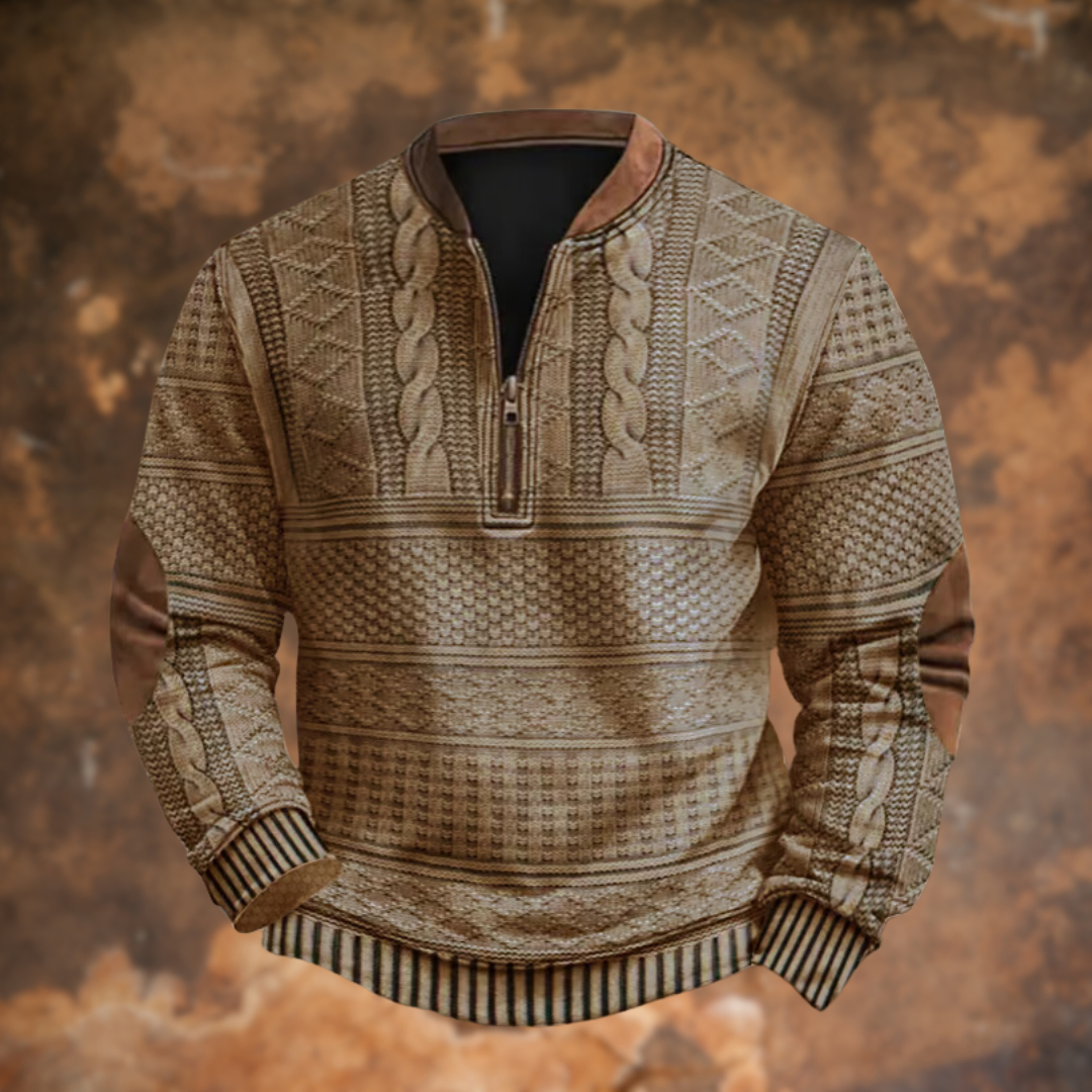 Jilian™- Vintage Zip-up Sweatshirt For Men
