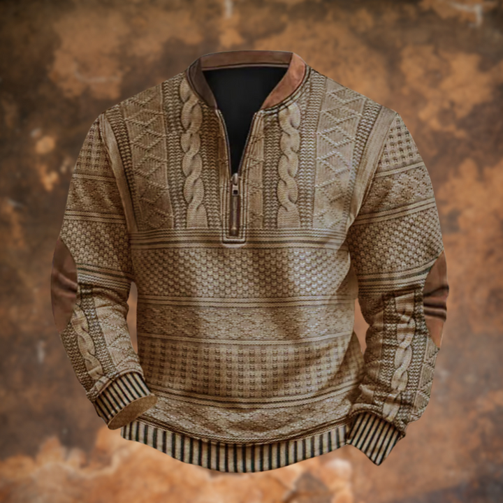 Jilian™- Vintage Zip-up Sweatshirt For Men