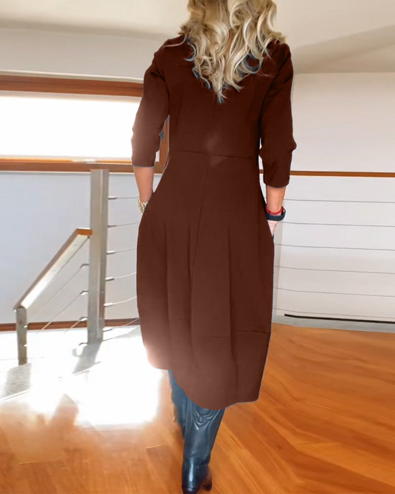 Sophy™ - Elegant Dress With Handmade Details