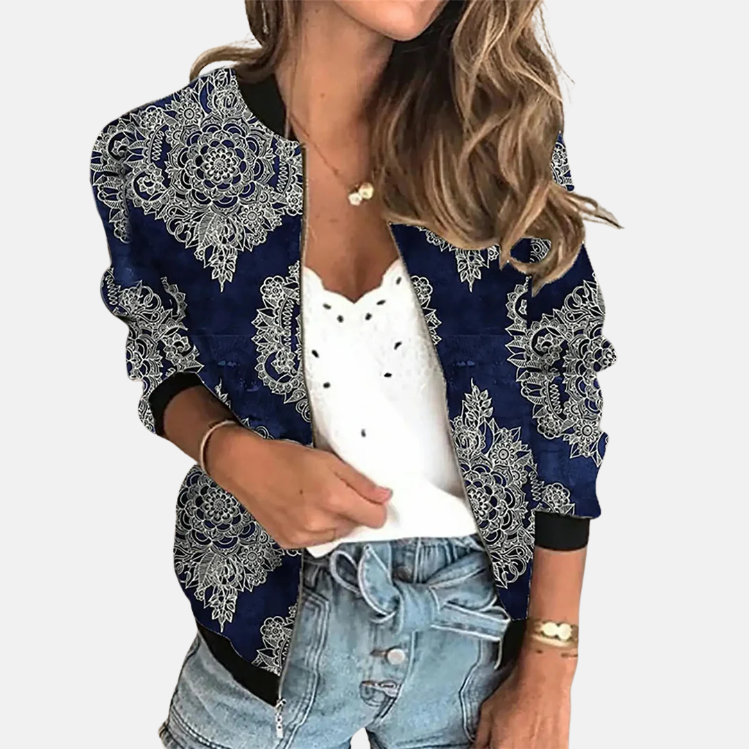 Blair™ - Women's Retro Bomber Jacket