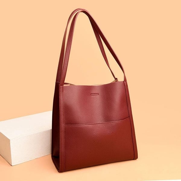 Serana™- Simple Genuine Leather Shoulder Bag