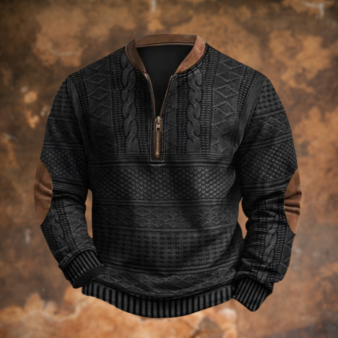 Jilian™- Vintage Zip-up Sweatshirt For Men