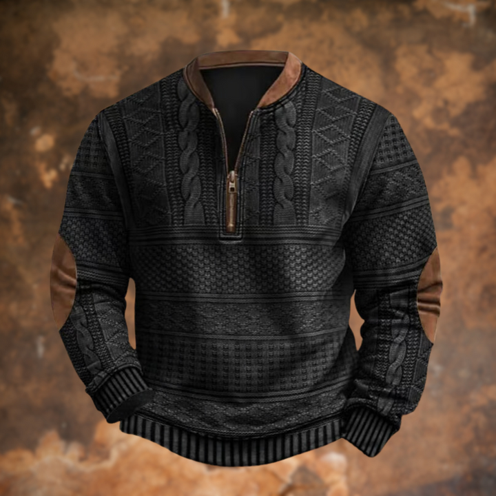 Jilian™- Vintage Zip-up Sweatshirt For Men