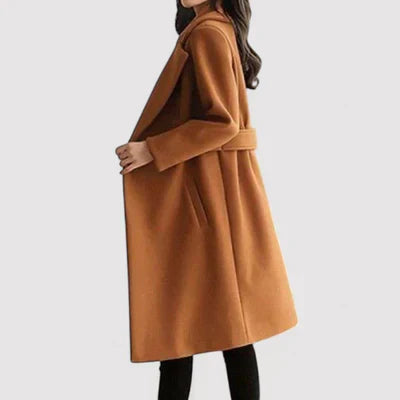 Talia™- The Belted Elegance Coat