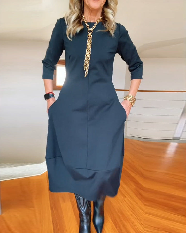 Sophy™ - Elegant Dress With Handmade Details