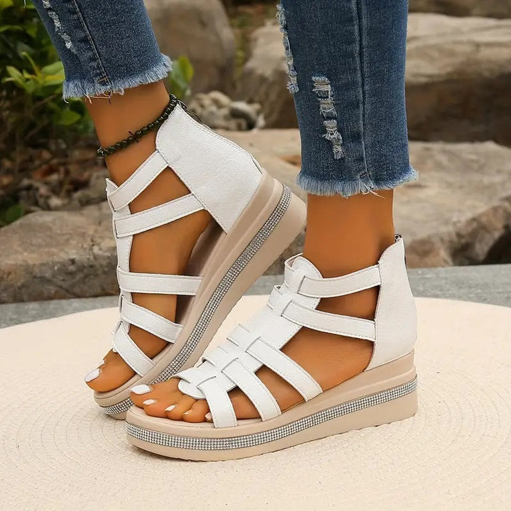 Chloe™- Elegant Wedge Sandals