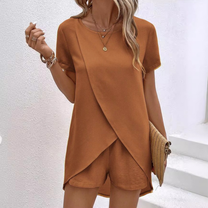 Amalia™- Elegant Summer Co-ord Lounge Set
