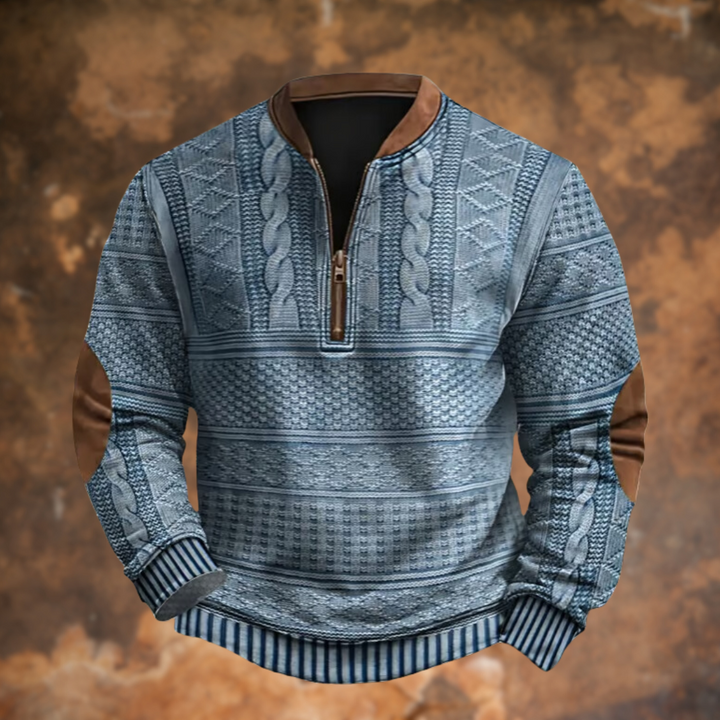 Jilian™- Vintage Zip-up Sweatshirt For Men