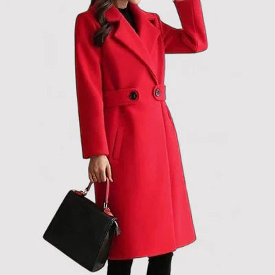 Talia™- The Belted Elegance Coat