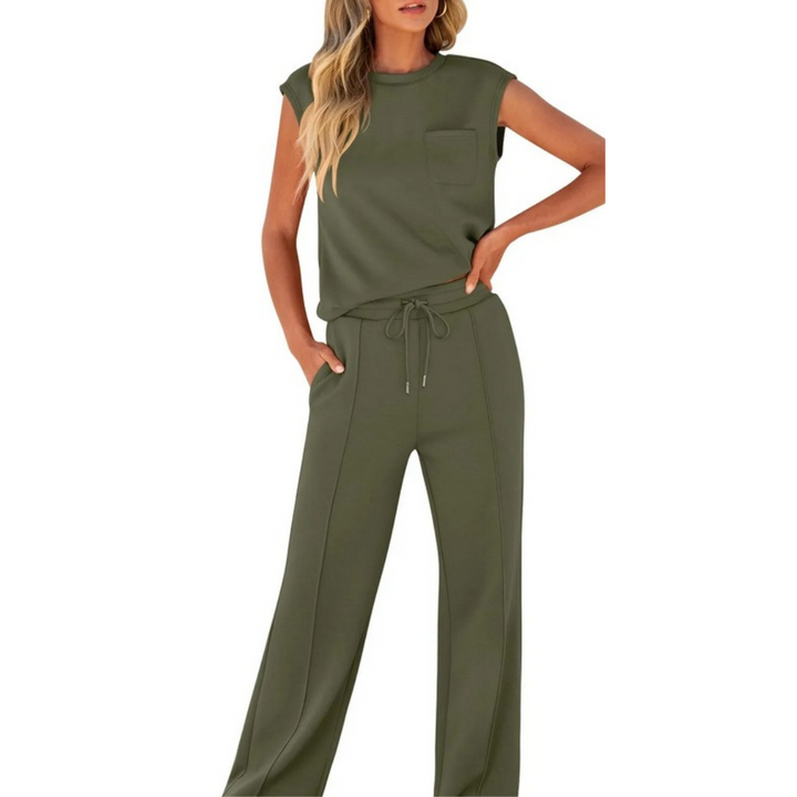 Kaiya™- Casual Summer Soft Lounge Co-Ord