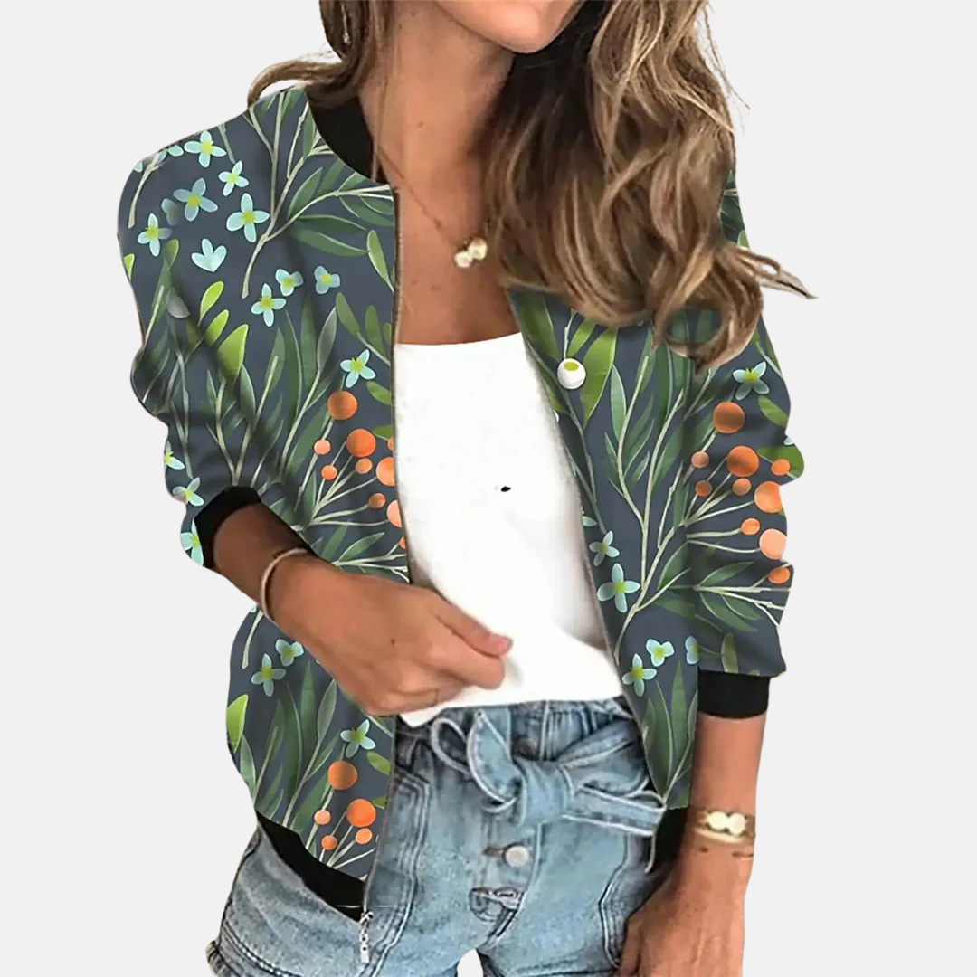 Blair™ - Women's Retro Bomber Jacket