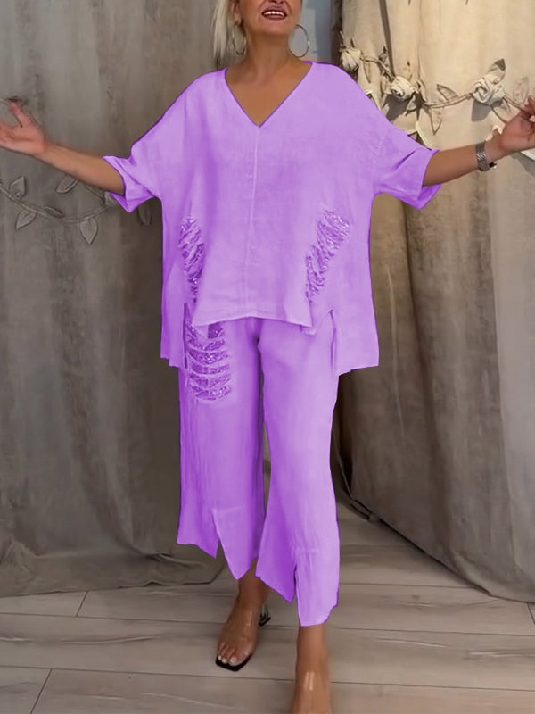 Bianca™- Elegant Two Piece Summer Set