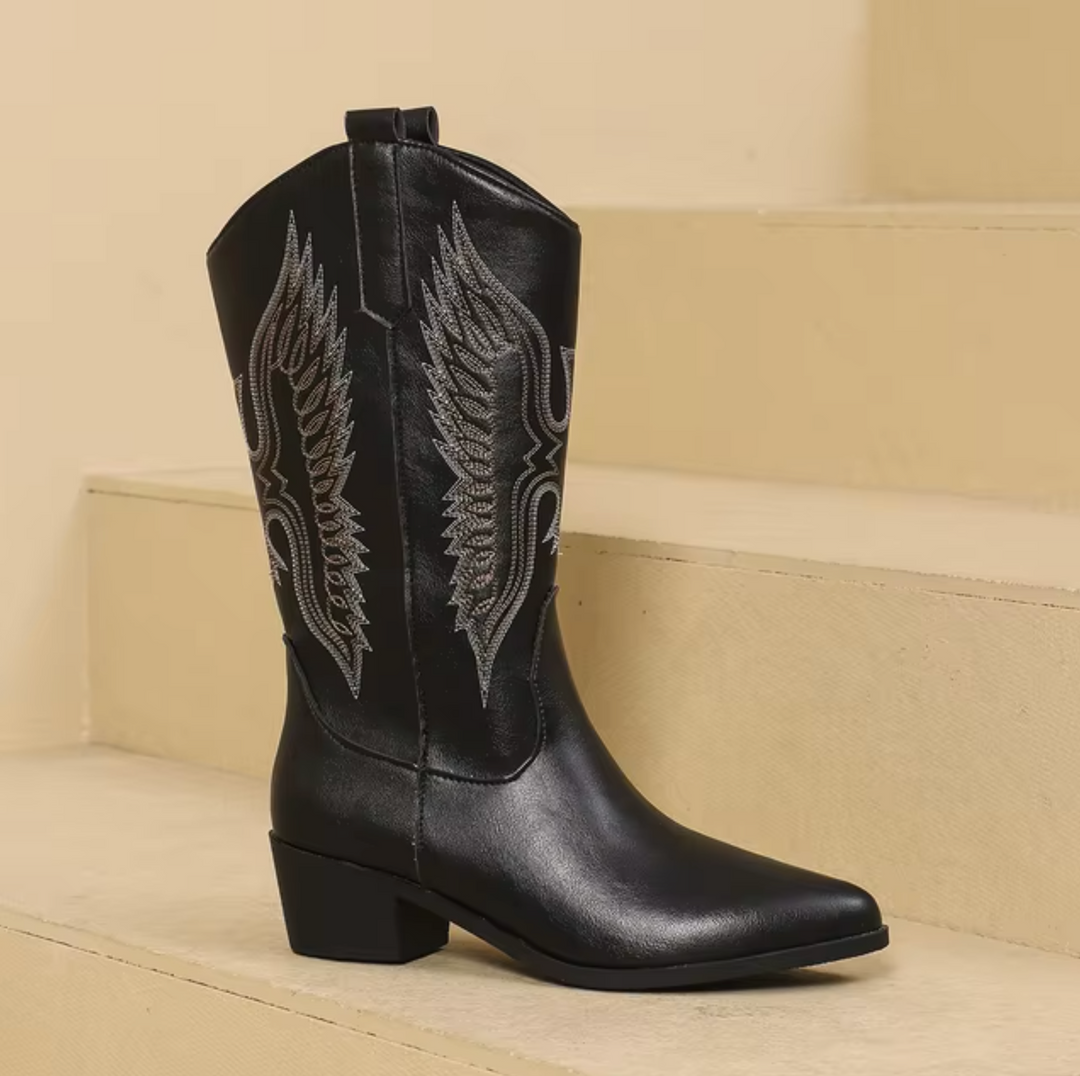 Lea™- Leather Cowboy Boots