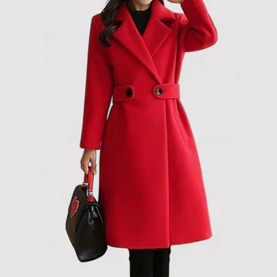 Talia™- The Belted Elegance Coat