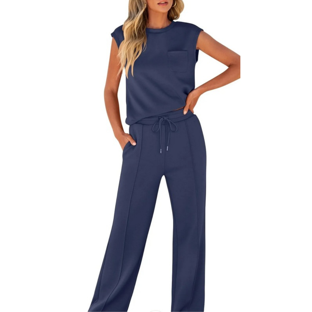 Kaiya™- Casual Summer Soft Lounge Co-Ord