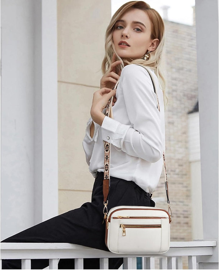 Camilla™- Refined Leather Shoulder Bag