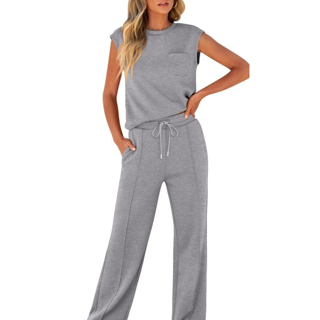 Kaiya™- Casual Summer Soft Lounge Co-Ord