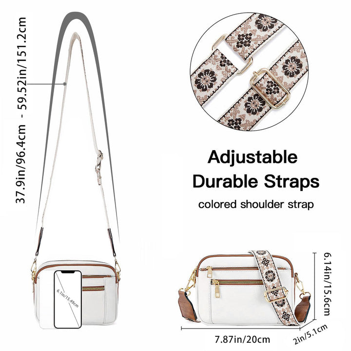 Camilla™- Refined Leather Shoulder Bag
