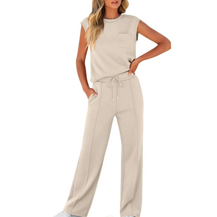 Kaiya™- Casual Summer Soft Lounge Co-Ord