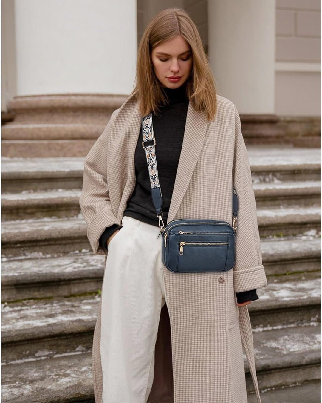 Camilla™- Refined Leather Shoulder Bag