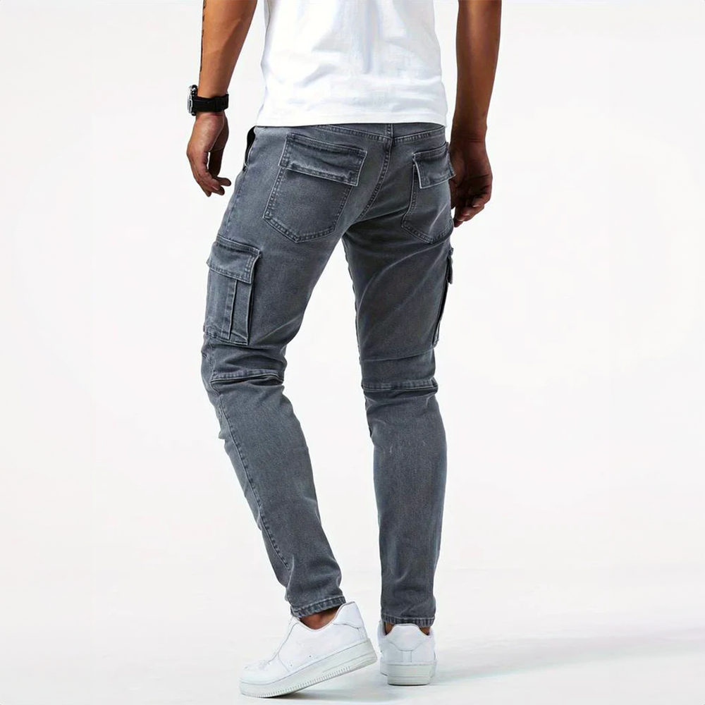 Metro™- Denim Cargo Jeans