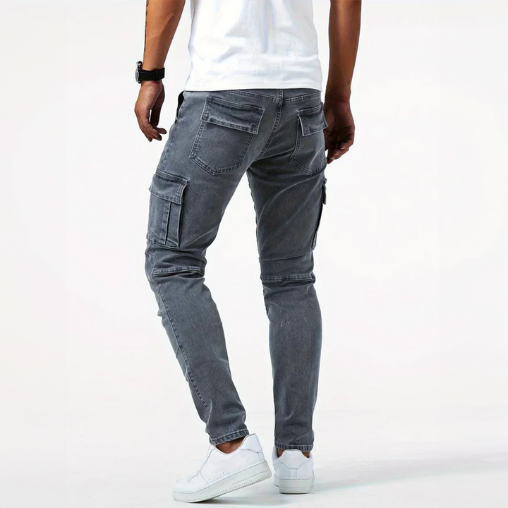 Metro™- Denim Cargo Jeans