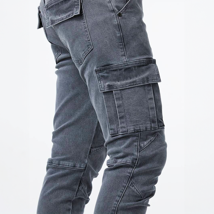 Metro™- Denim Cargo Jeans