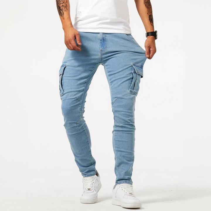 Metro™- Denim Cargo Jeans