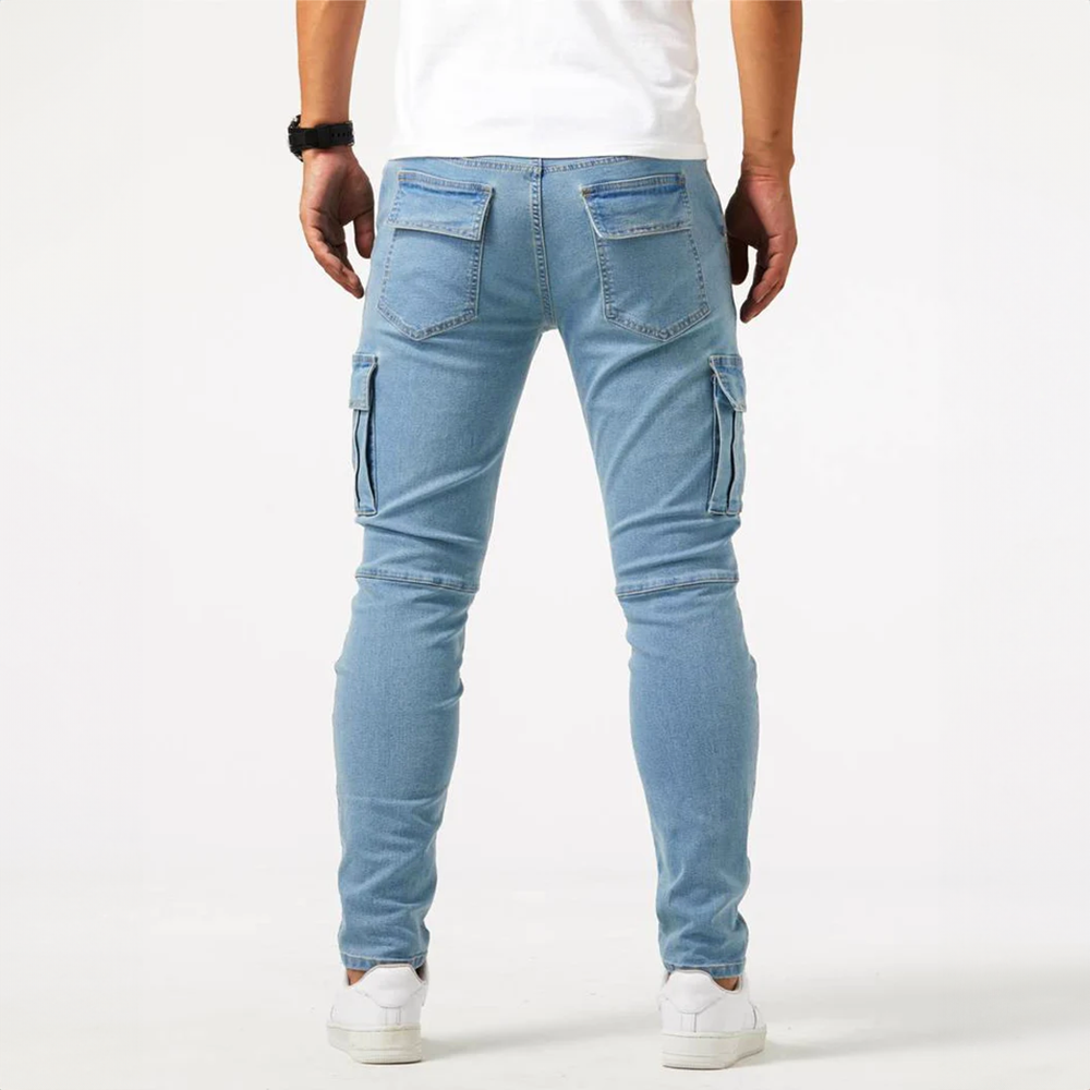 Metro™- Denim Cargo Jeans