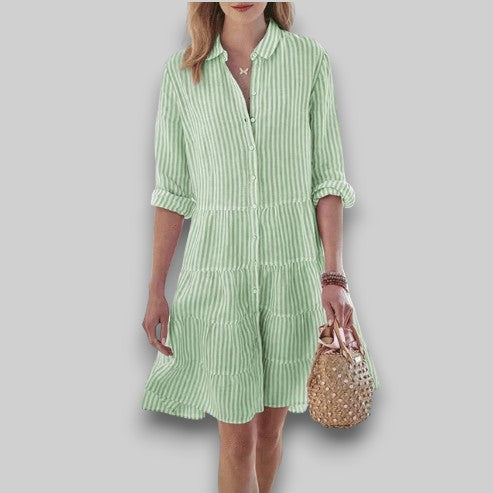 Anna™- Striped Summer Dress