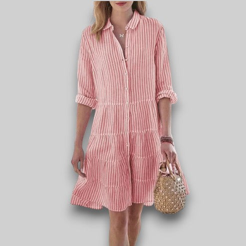 Anna™- Striped Summer Dress