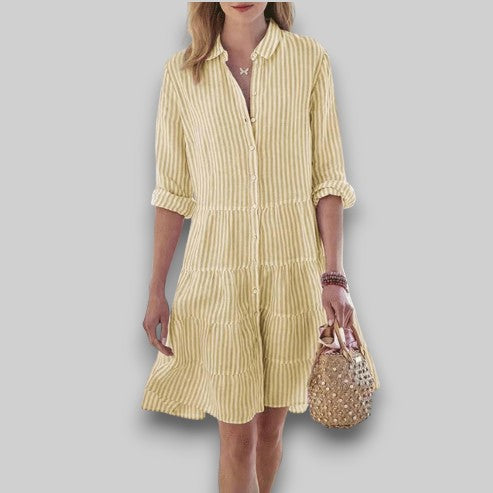 Anna™- Striped Summer Dress